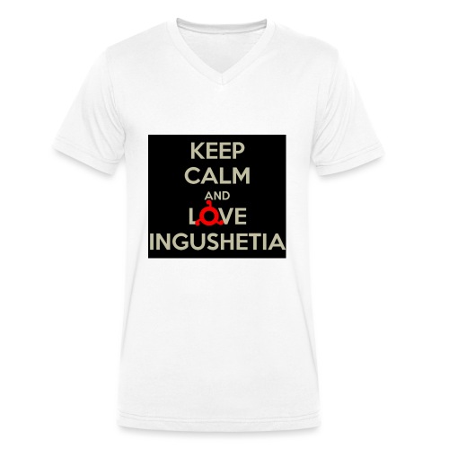 keep calm and love ingushetia - T-shirt bio col V Stanley & Stella Homme