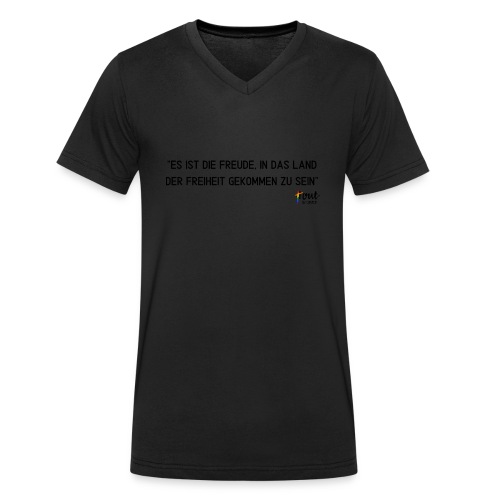 Land der Freiheit - Stanley/Stella Männer Bio-T-Shirt mit V-Ausschnitt
