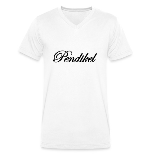 Pendikel Schriftzug (offiziell) Buttons & - Männer Bio-T-Shirt mit V-Ausschnitt von Stanley & Stella