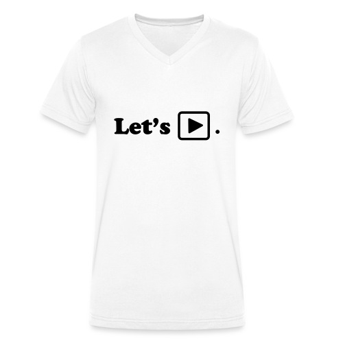 Let's play. - T-shirt bio col V Stanley & Stella Homme