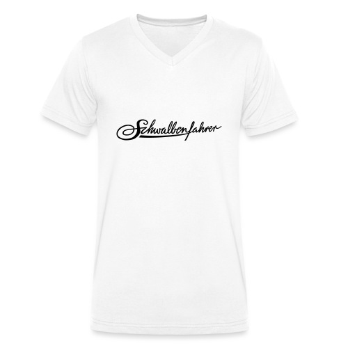 Schwalbenfahrer-Tasche - Stanley/Stella Männer Bio-T-Shirt mit V-Ausschnitt