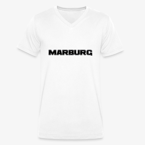 Bad Cop Marburg - Männer Bio-T-Shirt mit V-Ausschnitt von Stanley & Stella