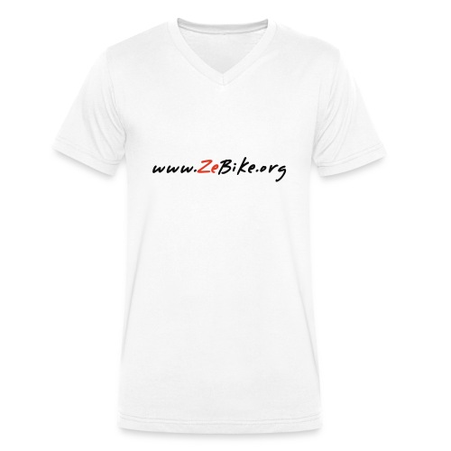 wwwzebikeorg s - T-shirt bio col V Stanley & Stella Homme