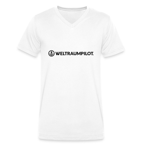 weltraumpilotquer - Männer Bio-T-Shirt mit V-Ausschnitt von Stanley & Stella