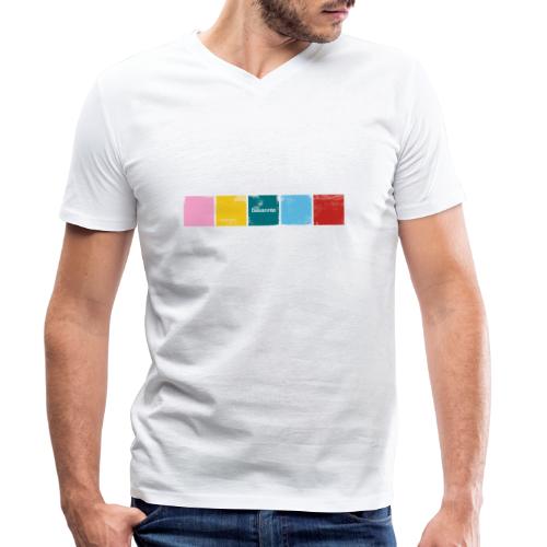Stabil Farben - Stanley/Stella Männer Bio-T-Shirt mit V-Ausschnitt