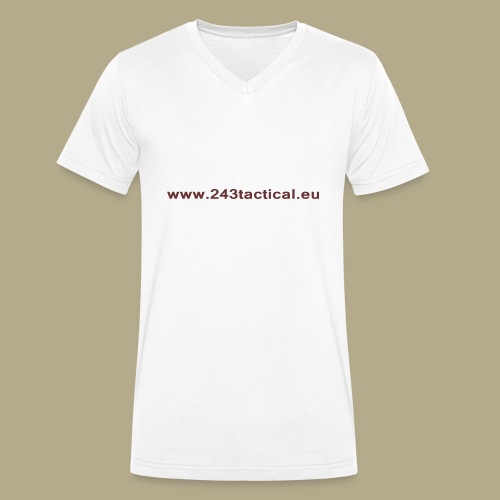 .243 Tactical Website - Stanley/Stella Mannen bio-T-shirt met V-hals
