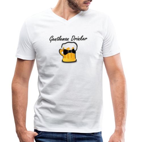 Gentleman Drinker - T-shirt bio col V Stanley/Stella Homme
