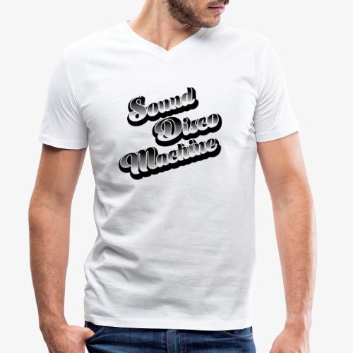 sound disco machine sport - T-shirt ecologica da uomo con scollo a V di Stanley & Stella