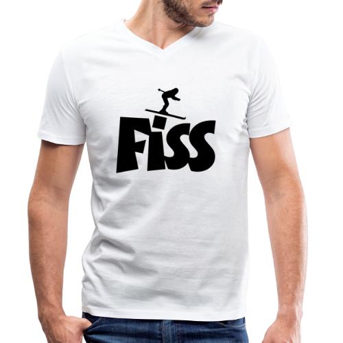 Fiss Ski für Skifahrer und Skifahrerinnen - Stanley/Stella Männer Bio-T-Shirt mit V-Ausschnitt