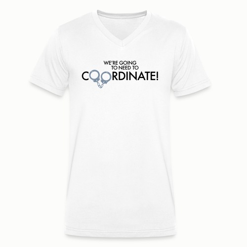Coordinate! (free color choice) - Men's Organic V-Neck T-Shirt by Stanley & Stella