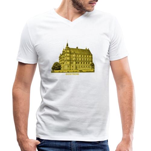 Güstrow Schloss Mecklenburg Rostock Barlach - Männer Bio-T-Shirt mit V-Ausschnitt von Stanley & Stella