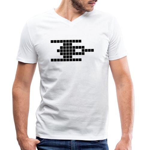 Spaceinvader Ship - Stanley/Stella Männer Bio-T-Shirt mit V-Ausschnitt