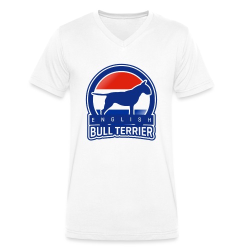 Bull Terrier Nederland - Männer Bio-T-Shirt mit V-Ausschnitt von Stanley & Stella