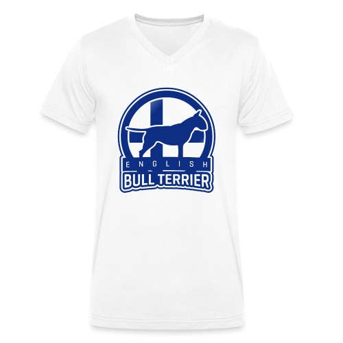 Bull Terrier Finland - Männer Bio-T-Shirt mit V-Ausschnitt von Stanley & Stella