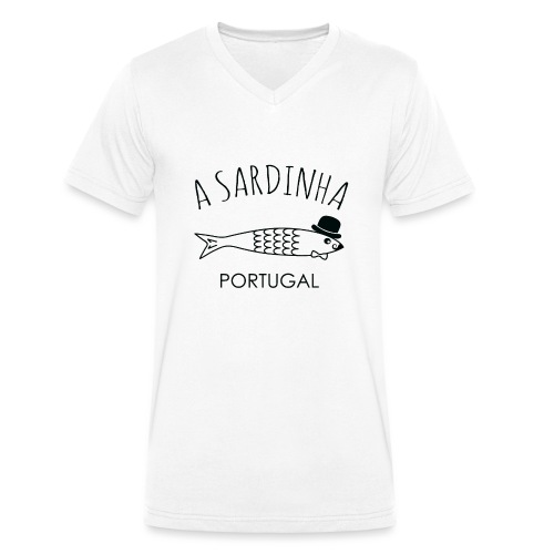 A Sardinha - Portugal - T-shirt bio col V Stanley & Stella Homme