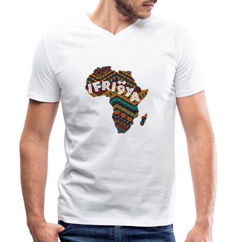 Africa - Ifriqya - T-shirt bio col V Stanley/Stella Homme