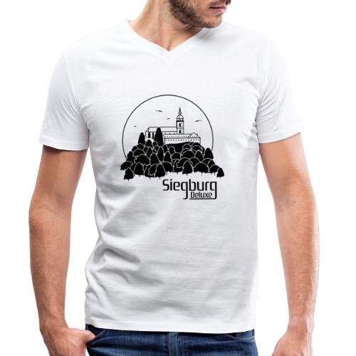 Siegburg Deluxe Motiv - Männer Bio-T-Shirt mit V-Ausschnitt von Stanley & Stella
