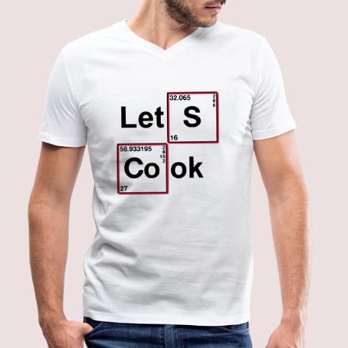 let's cook in Periodensystem - Männer Bio-T-Shirt mit V-Ausschnitt von Stanley & Stella