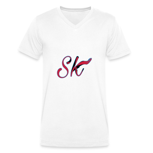 Skadiy3 - Mannen bio T-shirt met V-hals van Stanley & Stella