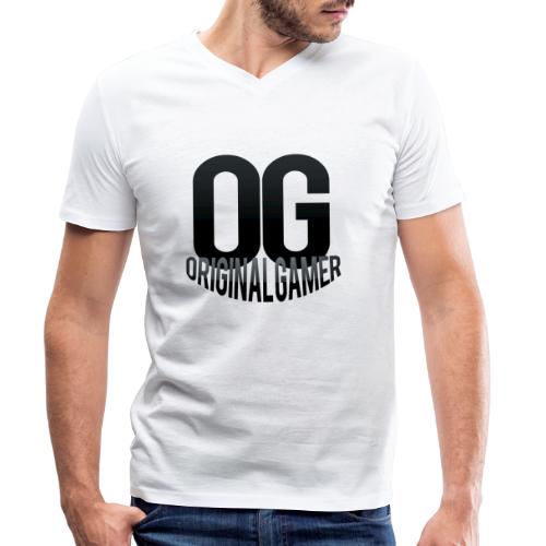 OG GAMER - Men's Organic V-Neck T-Shirt by Stanley & Stella