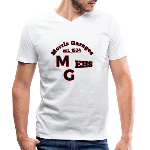 Morris Garages Est.1924 - Stanley/Stella Männer Bio-T-Shirt mit V-Ausschnitt