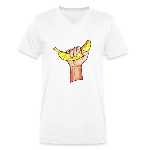 la banane - T-shirt bio col V Stanley/Stella Homme