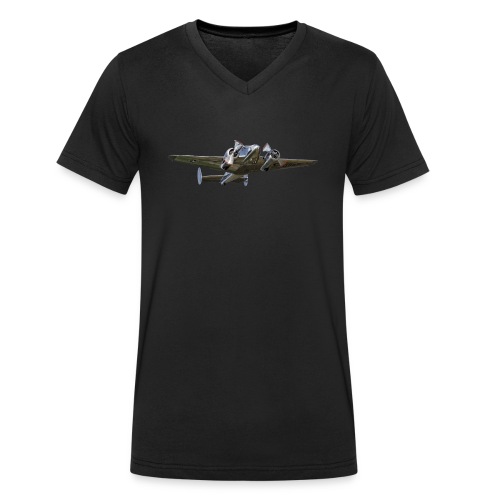 Beechcraft 18 - Stanley/Stella Männer Bio-T-Shirt mit V-Ausschnitt