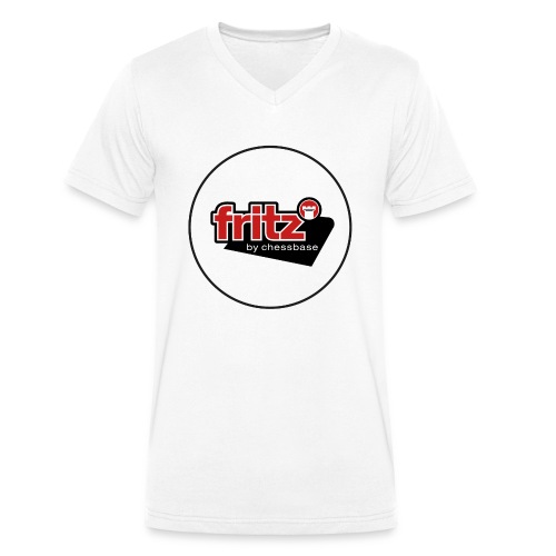 Fritz by ChessBase - Chess - Stanley/Stella Men's Organic V-Neck T-Shirt 