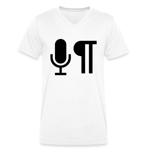 Logo der Shownot.es (@DieShownotes) - Männer Bio-T-Shirt mit V-Ausschnitt von Stanley & Stella