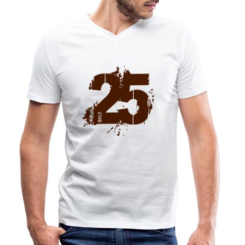 City_25_Sylt - Männer Bio-T-Shirt mit V-Ausschnitt von Stanley & Stella