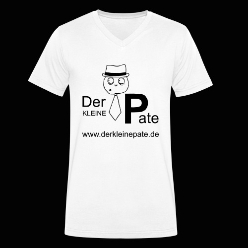 Der kleine Pate - Logo - Männer Bio-T-Shirt mit V-Ausschnitt von Stanley & Stella