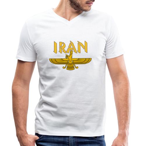 Iran 9 - Men's Organic V-Neck T-Shirt by Stanley & Stella