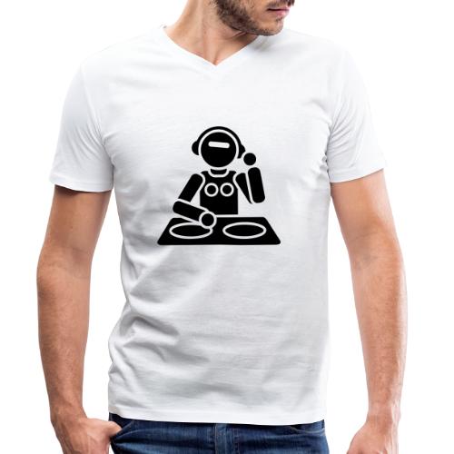 DJane - Stanley/Stella Männer Bio-T-Shirt mit V-Ausschnitt