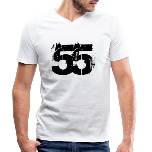 City_55_Mainz - Männer Bio-T-Shirt mit V-Ausschnitt von Stanley & Stella