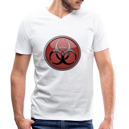 DANGER BIOHAZARD - Stanley/Stella Männer Bio-T-Shirt mit V-Ausschnitt