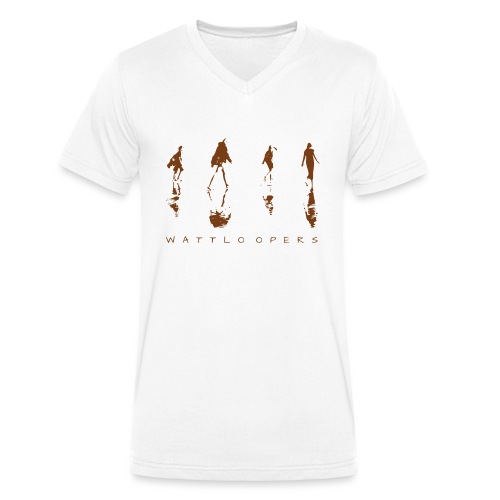 wattloopers - Stanley/Stella Männer Bio-T-Shirt mit V-Ausschnitt