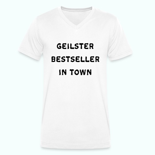 BESTSELLER - Stanley/Stella Männer Bio-T-Shirt mit V-Ausschnitt