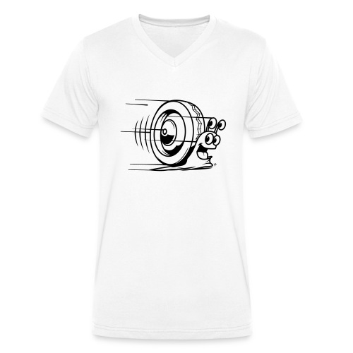 speed snail - T-shirt bio col V Stanley/Stella Homme