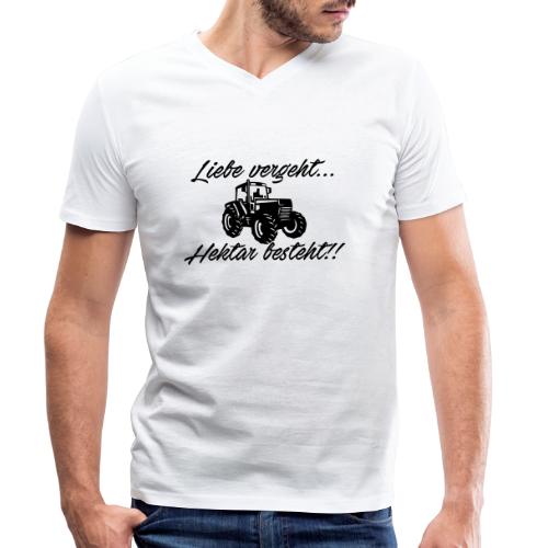 liebe vergeh - Männer Bio-T-Shirt mit V-Ausschnitt von Stanley & Stella