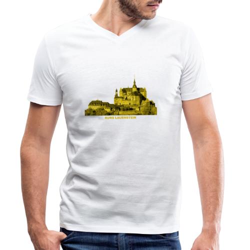 Lauenstein Burg Ludwigsstadt Oberfranken Bayern - Männer Bio-T-Shirt mit V-Ausschnitt von Stanley & Stella