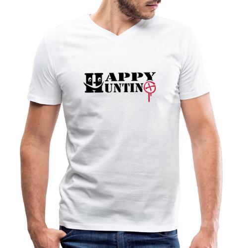 Happy Hunting - 2011 - Männer Bio-T-Shirt mit V-Ausschnitt von Stanley & Stella