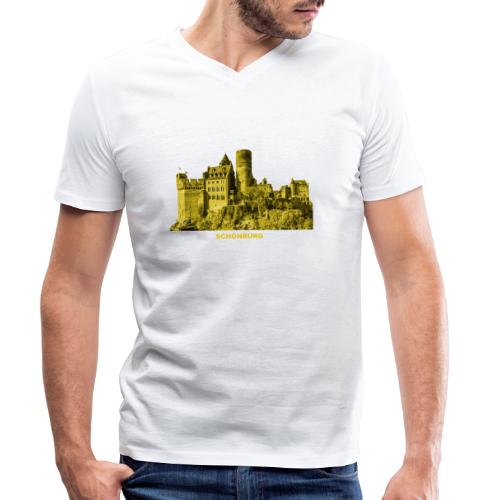 Schönburg Oberwesel Rhein Rheinland-Pfalz - Männer Bio-T-Shirt mit V-Ausschnitt von Stanley & Stella