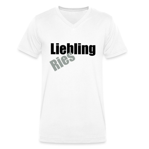 Liebling Riesling - Männer Bio-T-Shirt mit V-Ausschnitt von Stanley & Stella
