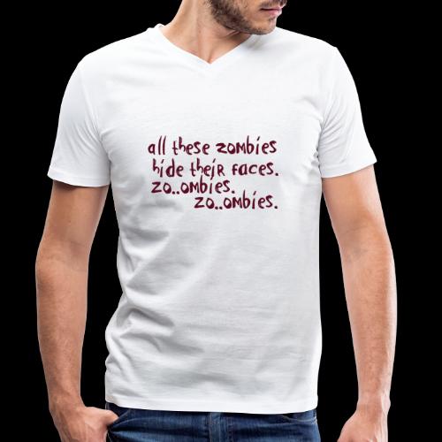 zo_ombie - Männer Bio-T-Shirt mit V-Ausschnitt von Stanley & Stella