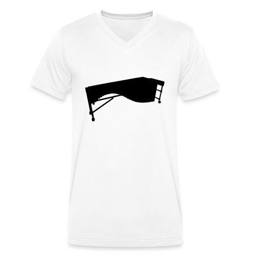 Marimba Kontur - Männer Bio-T-Shirt mit V-Ausschnitt von Stanley & Stella