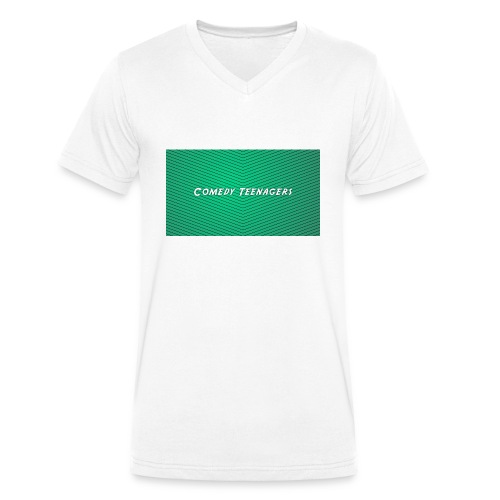 Green Comedy Teenagers T Shirt - Ekologisk T-shirt med V-ringning herr från Stanley & Stella