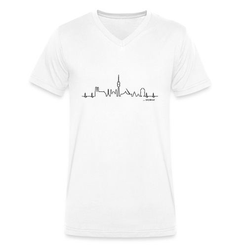 ...citybeat München - Männer Bio-T-Shirt mit V-Ausschnitt von Stanley & Stella
