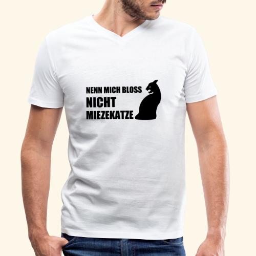 Miezekatze - Männer Bio-T-Shirt mit V-Ausschnitt von Stanley & Stella