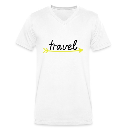 Travel - Stanley/Stella Männer Bio-T-Shirt mit V-Ausschnitt