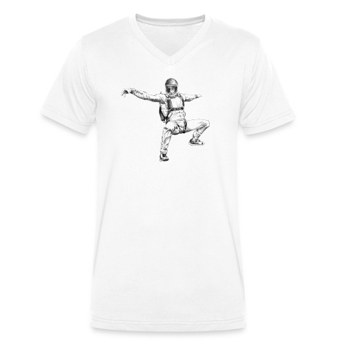 Skydiver - Männer Bio-T-Shirt mit V-Ausschnitt von Stanley & Stella